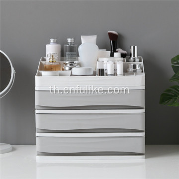 ขนาดใหญ่ 2 ลิ้นชัก Make-up Organizer คอนเทนเนอร์เครื่องสำอาง